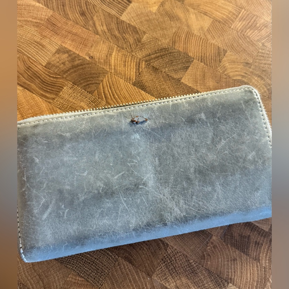 Gray Roots Leather Wallet - Picture 2 of 4